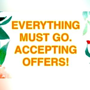 Make OFFERS!! Accepting ALL Reasonable Offers!!! 🔥🔥🔥